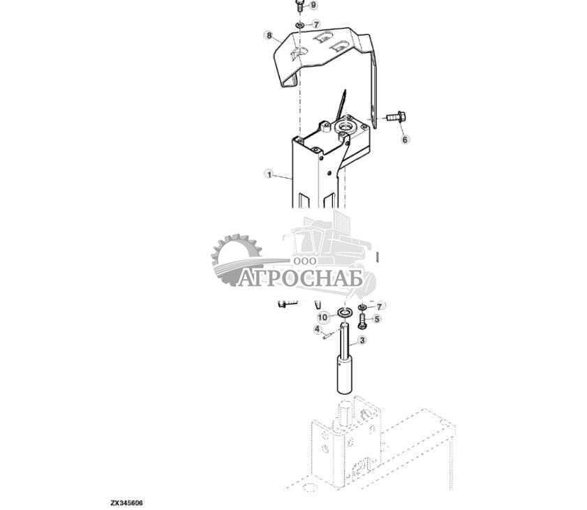 ROLL SPACING ADJUSTING MOTOR 